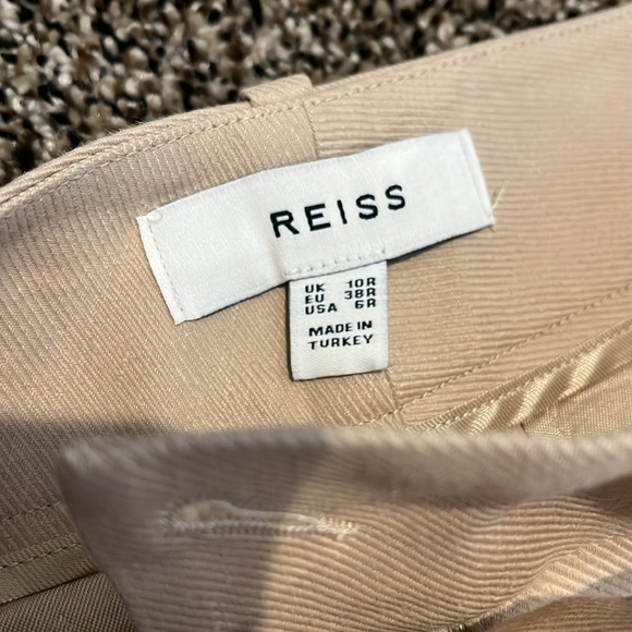 Reiss Hollie Wide Leg Linen Trousers, NWT - Picture 10 of 13